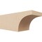 Ekena Millwork 6in. W x 6in. H x 16in. L Huntington Woodgrain TimberThane Rafter Tail, Primed Tan RFTUR06X06X16HUNRCPR - alternate 1